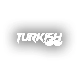 Turkish Araba Sticker 17x17 Cm Beyaz