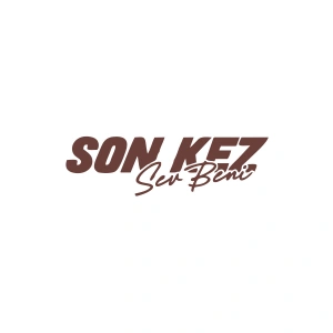 Son Kez Sev Beni Araba Sticker 17x17 Cm Kahverengi