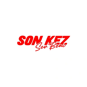 Son Kez Sev Beni Araba Sticker 17x17 Cm Kırmızı