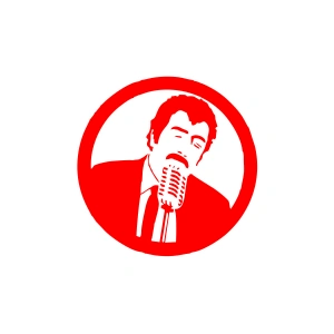 Müslüm Gürses Araba Sticker 17x17 Cm Kırmızı