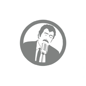 Müslüm Gürses Araba Sticker 17x17 Cm Gri