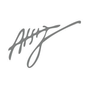 Nihal Atsız İmza Araba Sticker 17x17 Cm Gri