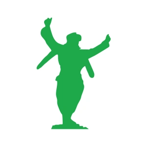 Efe Araba Stickeri 17x17 Cm Yeşil