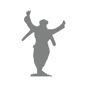 Efe Araba Stickeri 17x17 Cm Gri