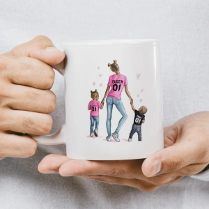 Anneler Günü Kupası - Anne ve Çocukları