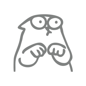 Komik Kedi Araba Sticker 17x17 Cm Gri