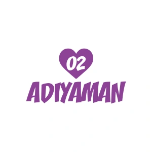 Kalpli 02 Adıyaman Araba Sticker 17x17 Cm Mor