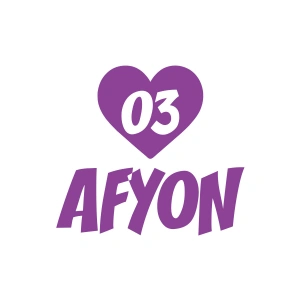 Kalpli 03 Afyon Araba Sticker 17x17 Cm Mor