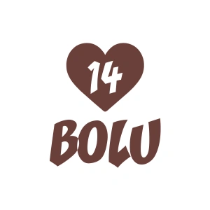 Kalpli 14 Bolu Araba Sticker 17x17 Cm Kahverengi