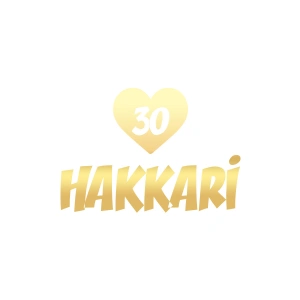 Kalpli 30 Hakkari Araba Sticker 17x17 Cm Gold