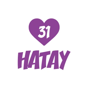 Kalpli 31 Hatay Araba Sticker 17x17 Cm Mor
