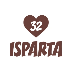 Kalpli 32 Isparta Araba Sticker 17x17 Cm Kahverengi