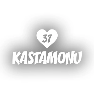 Kalpli 37 Kastamonu Araba Sticker 17x17 Cm Beyaz