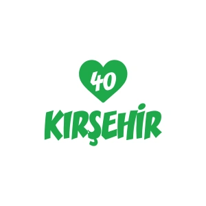 Kalpli 40 Kırşehir Araba Sticker 17x17 Cm Yeşil