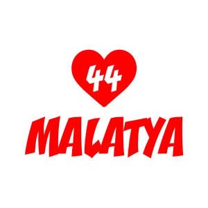 Kalpli 44 Malatya Araba Sticker 17x17 Cm Kırmızı