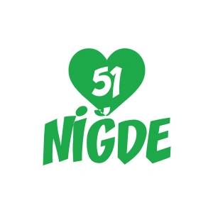 Kalpli 51 Niğde Araba Sticker 17x17 Cm Yeşil