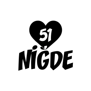 Kalpli 51 Niğde Araba Sticker 17x17 Cm Siyah