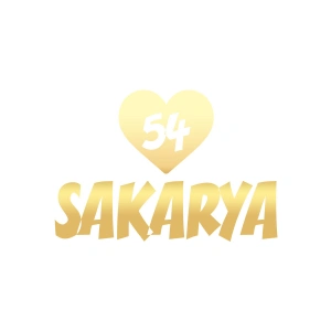 Kalpli 54 Sakarya Araba Sticker 17x17 Cm Gold