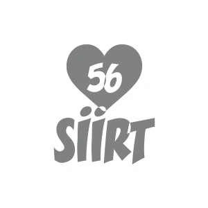 Kalpli 56 Siirt Araba Sticker 17x17 Cm Gri