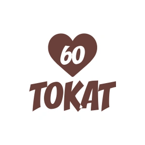 Kalpli 60 Tokat Araba Sticker 17x17 Cm Kahverengi