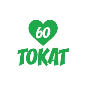 Kalpli 60 Tokat Araba Sticker 17x17 Cm Yeşil