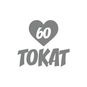 Kalpli 60 Tokat Araba Sticker 17x17 Cm Gri