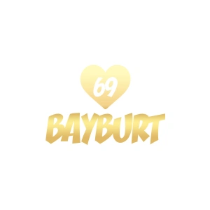 Kalpli 69 Bayburt Araba Sticker 17x17 Cm Gold