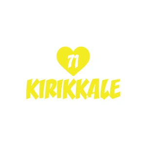 Kalpli 71 Kırıkkale Araba Sticker 17x17 Cm Sarı