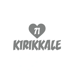 Kalpli 71 Kırıkkale Araba Sticker 17x17 Cm Gri