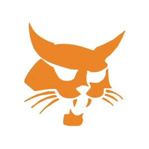 Samuray Kedi Araba Sticker 17x17 Cm Turuncu