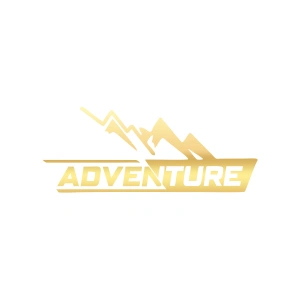 Adventure 4x4 Araba Sticker 17x17 Cm Gold