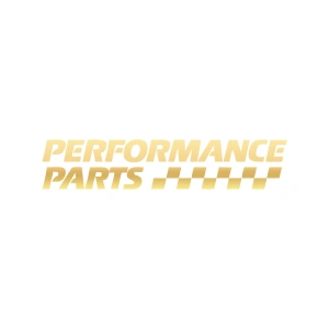 Performance Parts Araba Sticker 17x17 Cm Gold