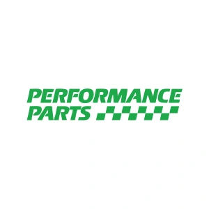 Performance Parts Araba Sticker 17x17 Cm Yeşil