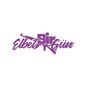Elbet Bir Gün AK-47 Araba Sticker 17x17 Cm Mor