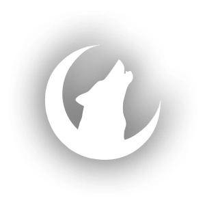 Hilal ve Bozkurt Araba Sticker 17x17 Cm Beyaz