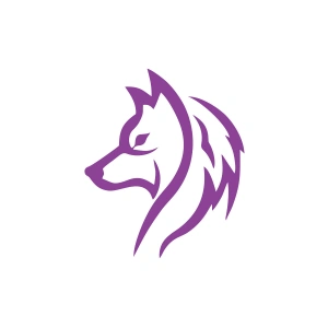 Kurt Silüet Araba Sticker 17x17 Cm Mor