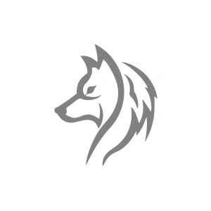 Kurt Silüet Araba Sticker 17x17 Cm Gri