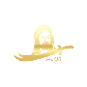 Zülfikar Hz Ali Araba Sticker 17x17 Cm Gold