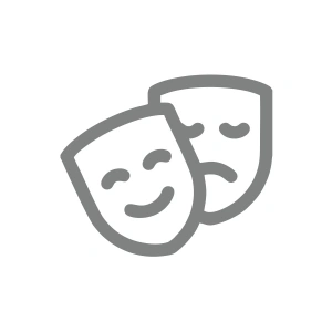 Mutlu Yüz Üzgün Yüz Araba Sticker 17x17 Cm Gri