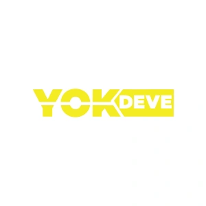 Yok Deve Araba Sticker 17x17 Cm Sarı