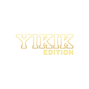 Yıkık Edition Araba Sticker 17x17 Cm Gold