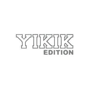 Yıkık Edition Araba Sticker 17x17 Cm Gri