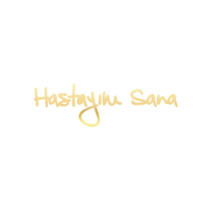 Hastayım Sana Araba Sticker 17x17 Cm Gold