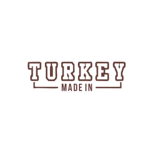 Made In Turkey Araba Sticker 17x17 Cm Kahverengi