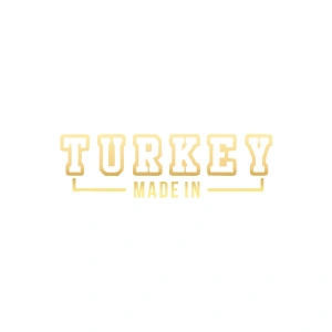Made In Turkey Araba Sticker 17x17 Cm Gold