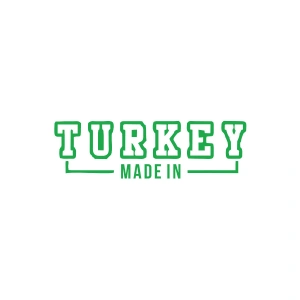 Made In Turkey Araba Sticker 17x17 Cm Yeşil