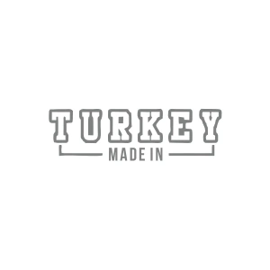 Made In Turkey Araba Sticker 17x17 Cm Gri