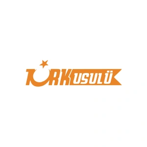 Türk Usulü Araba Sticker 17x17 Cm Turuncu