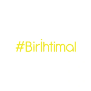 Bir İhtimal Araba Sticker 17x17 Cm Sarı