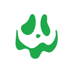 Şapşal Gülen Surat Araba Sticker 17x17 Cm Yeşil